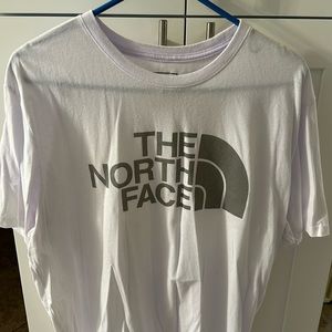 All White North Face Men’s T-shirt